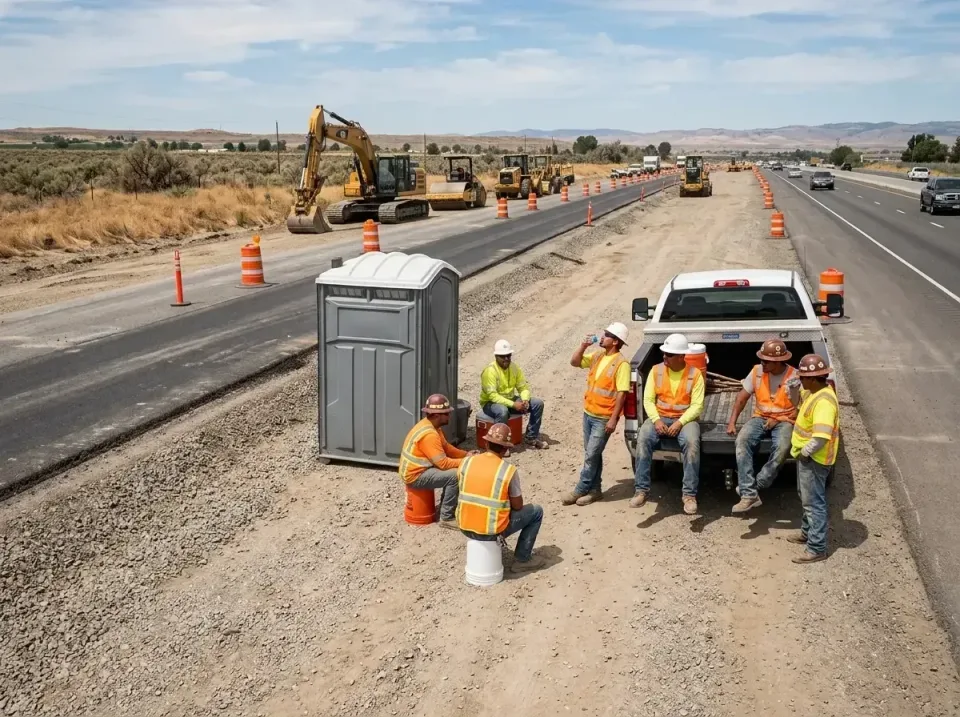 highway-road-construction-crew-007 — frequently asked questions, Porta Potty and Restroom Rentals in Roswell, NM